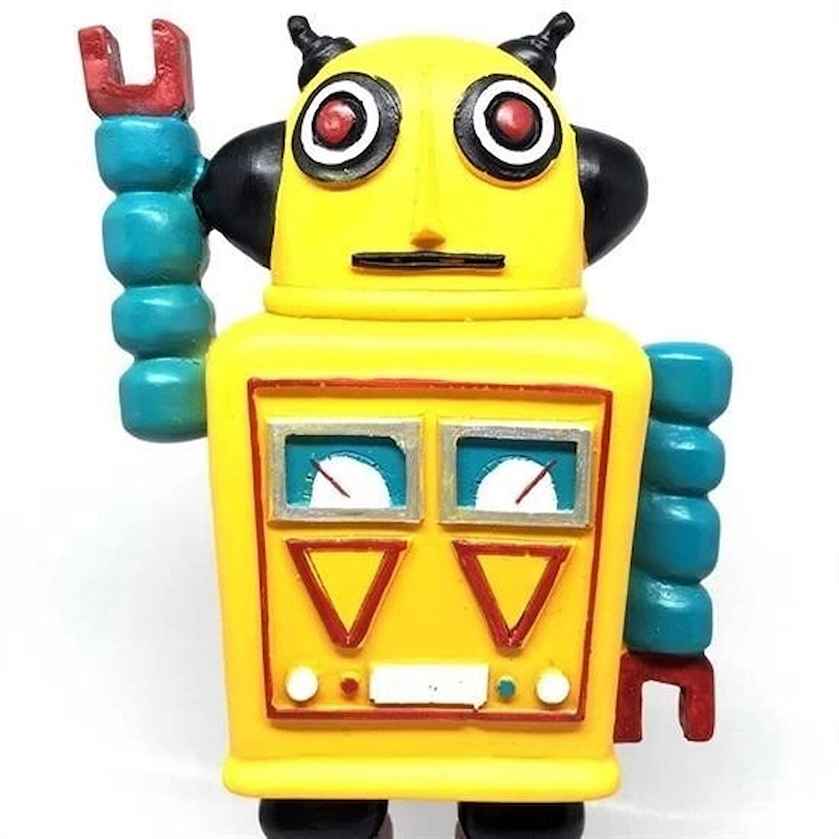İpek Yıldızı® Decotown Nostaljik Sevimli Uzaylı Robot Şeklinde Figür Biblo