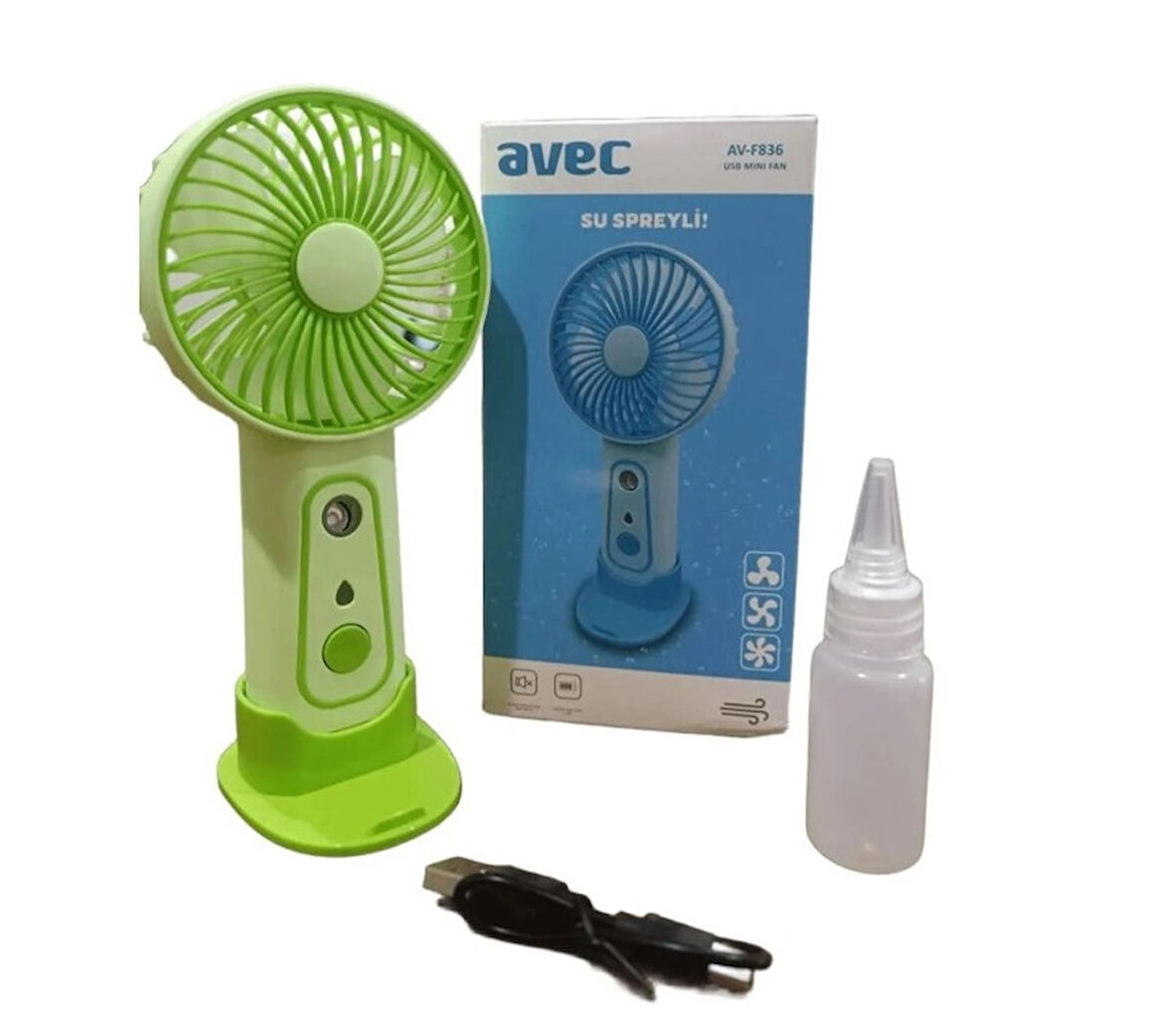 Avec Su Spreyli Mini Fan