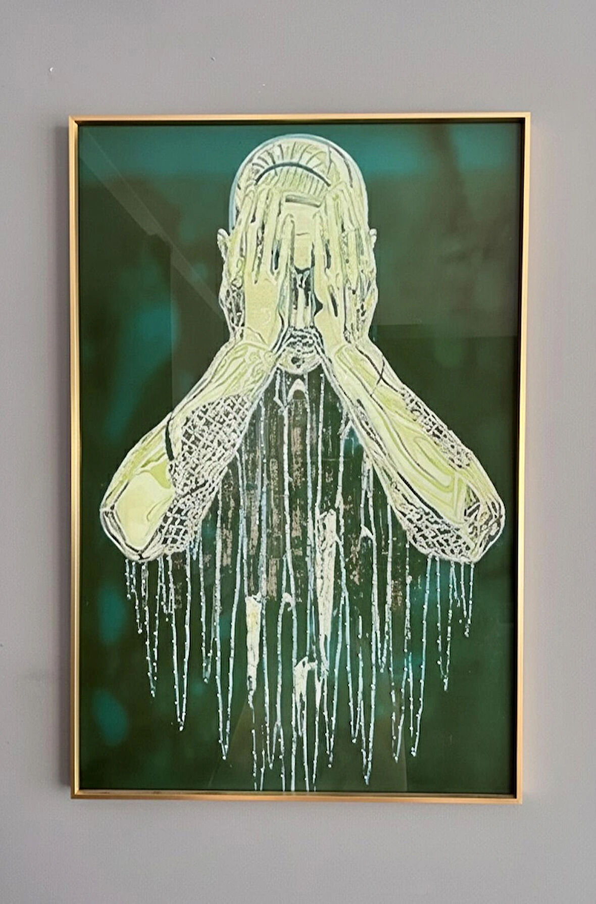 Soyut İnsan Figürü Temalı Modern Tablo