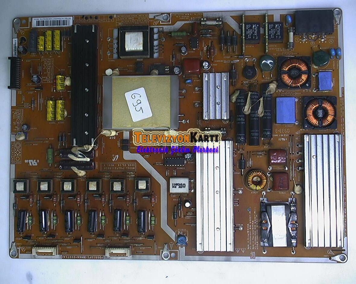 BN44-00271A, PD5512F1, PSLF211B01A, SAMSUNG UE55B7090, UE55B7000, UE55B7000WW, Power Board, Besleme, Samsung