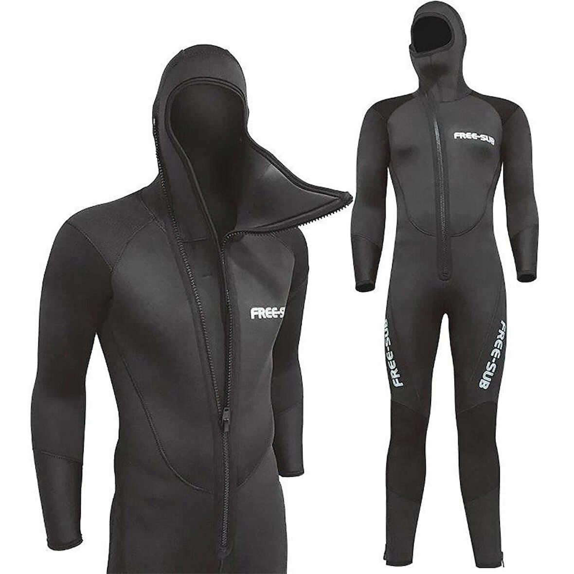 Free-Sub Diving Tek Parça 5mm Dalış Elbisesi