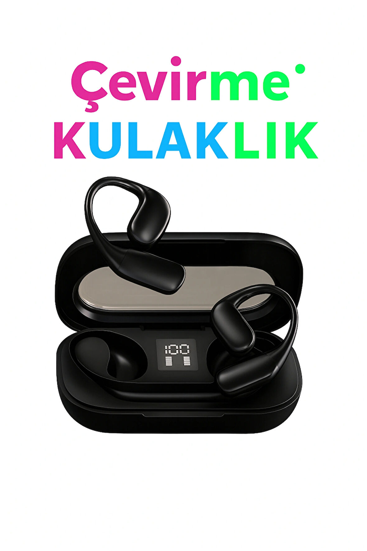 QASUL Çevirmen Kulak içi 142 Dil Bluetooth Uyumlu 5.4 Çeviri Kulaklık İş Seyahati için Çevirmen Kulak