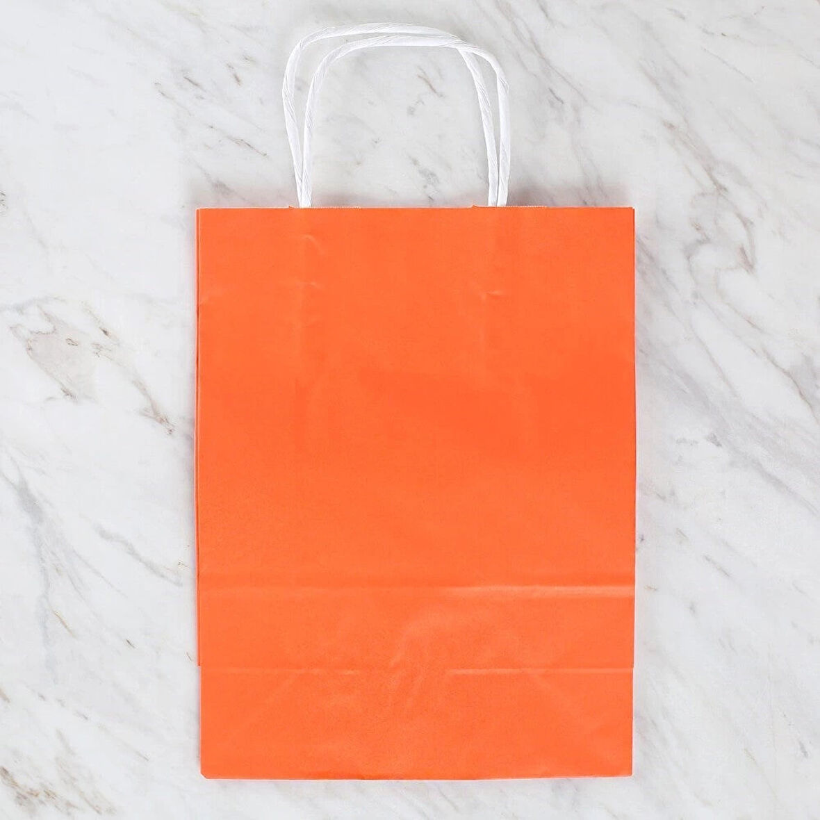Loren 18x8x24 cm Turuncu Kraft Çanta