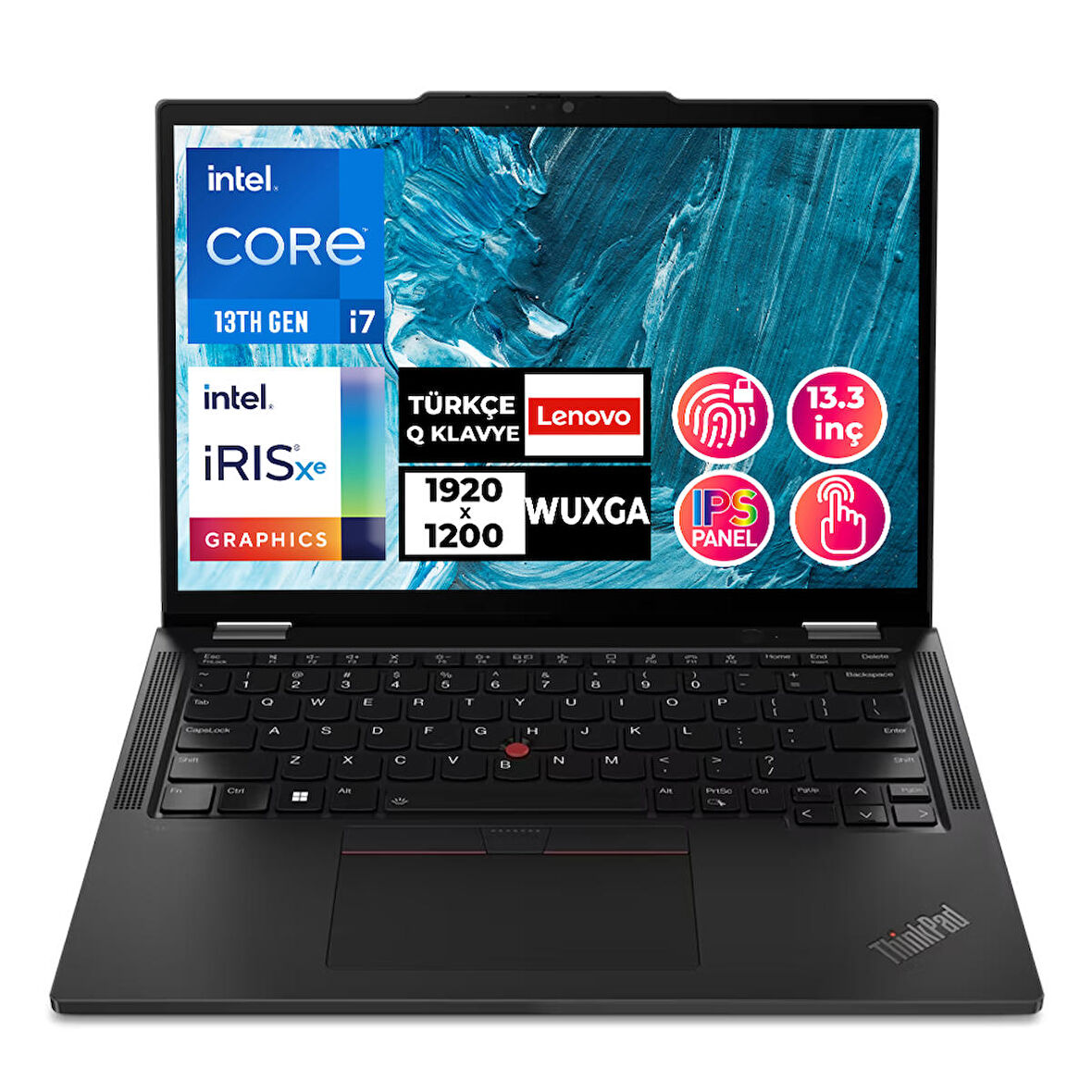 Lenovo Thinkpad X13 Yoga Gen 4 Intel Core i7-1355U 16GB 4TB SSD 13.3" Wuxga Freedos Dokunmatik İkisi Bir Arada Bilgisayar 21F3S2GKTX 003