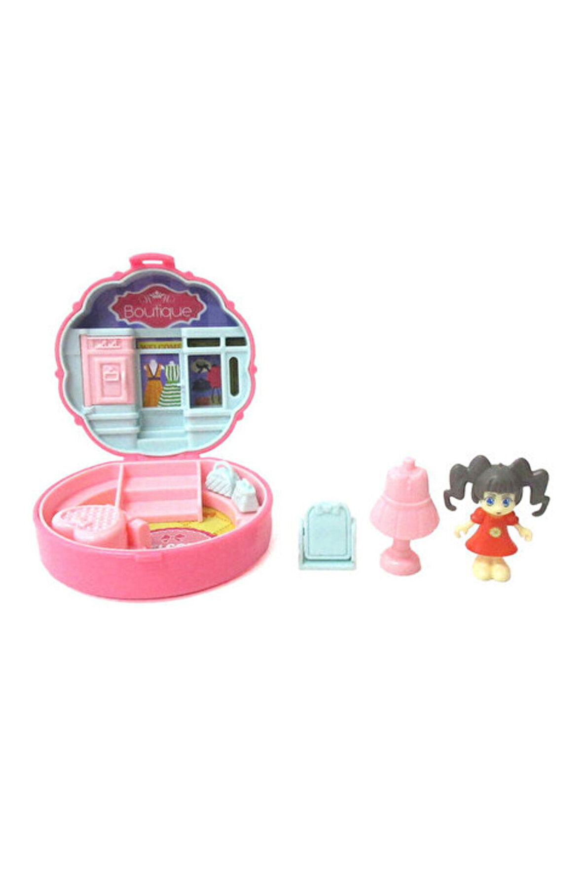 ( OYUNCAK ) Fun Charm Taşınabilir Dollhouse Sürpriz Paket Set  Fun Charm ( OYUNCAK ) 1 ADET )