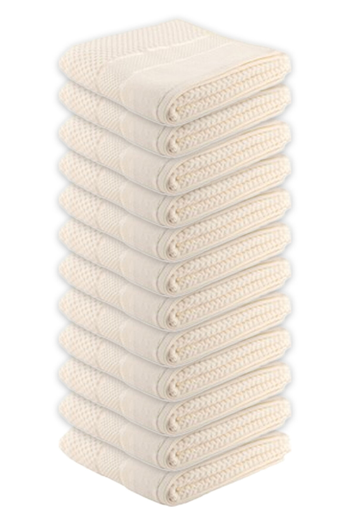 Özdilek Azra 50x90 Cm El-Yüz Havlusu Krem 12'li