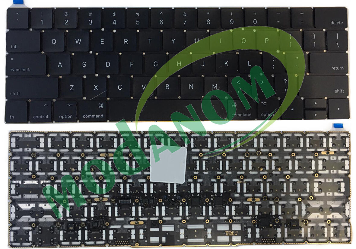 Apple MacBook Pro A1706 A1707 A1707 (2017) (2016) Klavye Siyah Küçük Enter