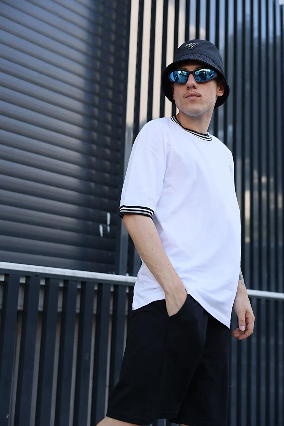 Unisex Yeni Sezon Oversize Baskılı Detaylı Yazlık T-shirt