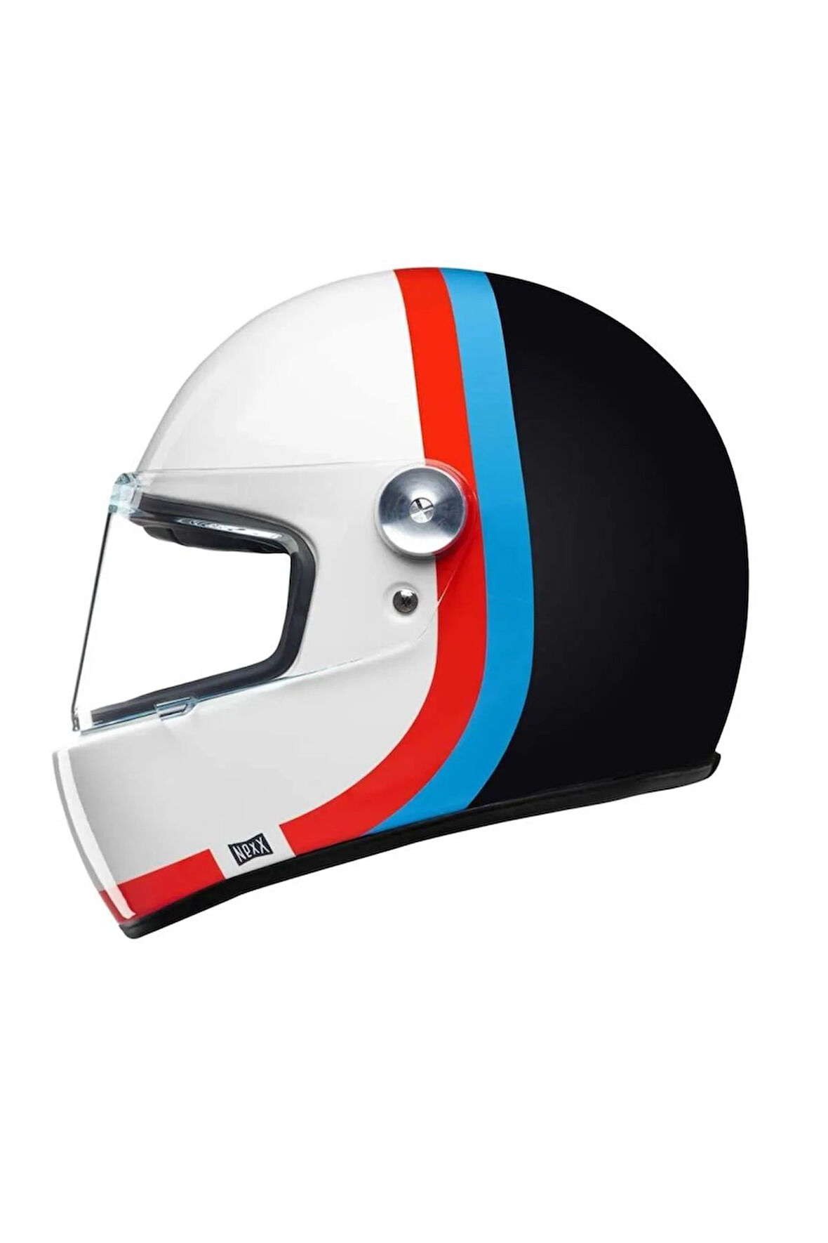 X.g100r Speedway Beyaz-mavi Kask