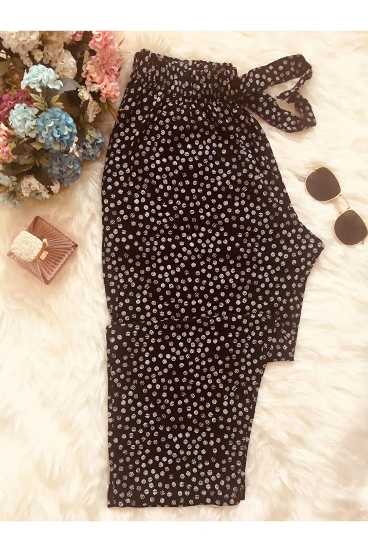 Lüx Cepli Viskon Kadın Kapri K4