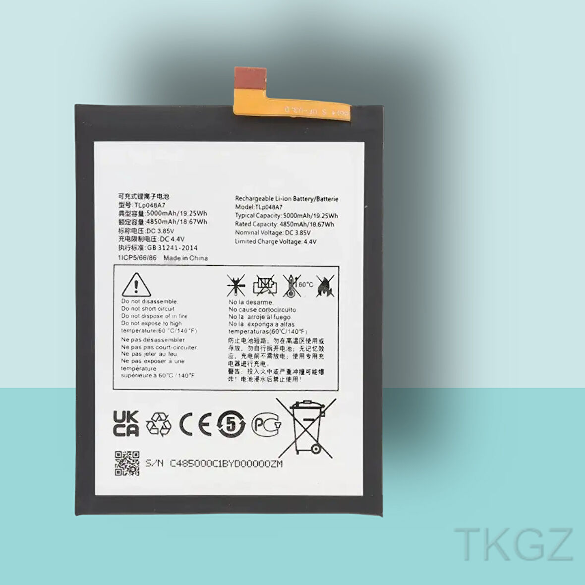 Tkgz - Tcl 30SE - TLP048A1 - Batarya Pil Orijinal Sıfır