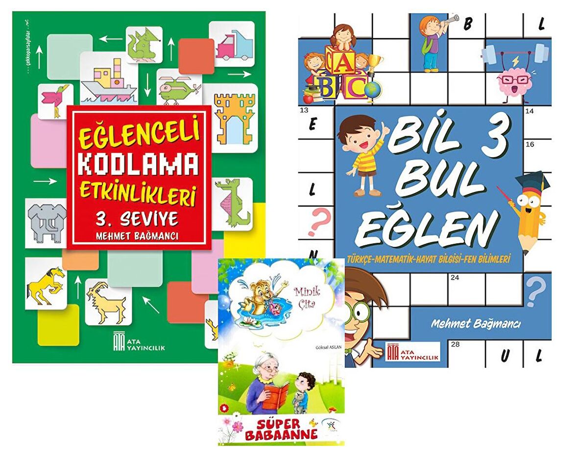 Ata 3.Sınıf Kodlama + Bil Bul Eğlen