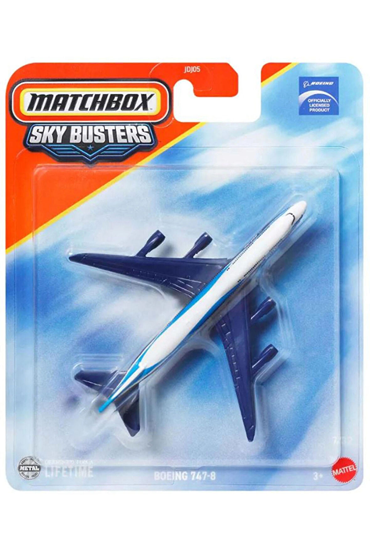 Matchbox - Boeing 747-8 - Sky Busters - Mavi