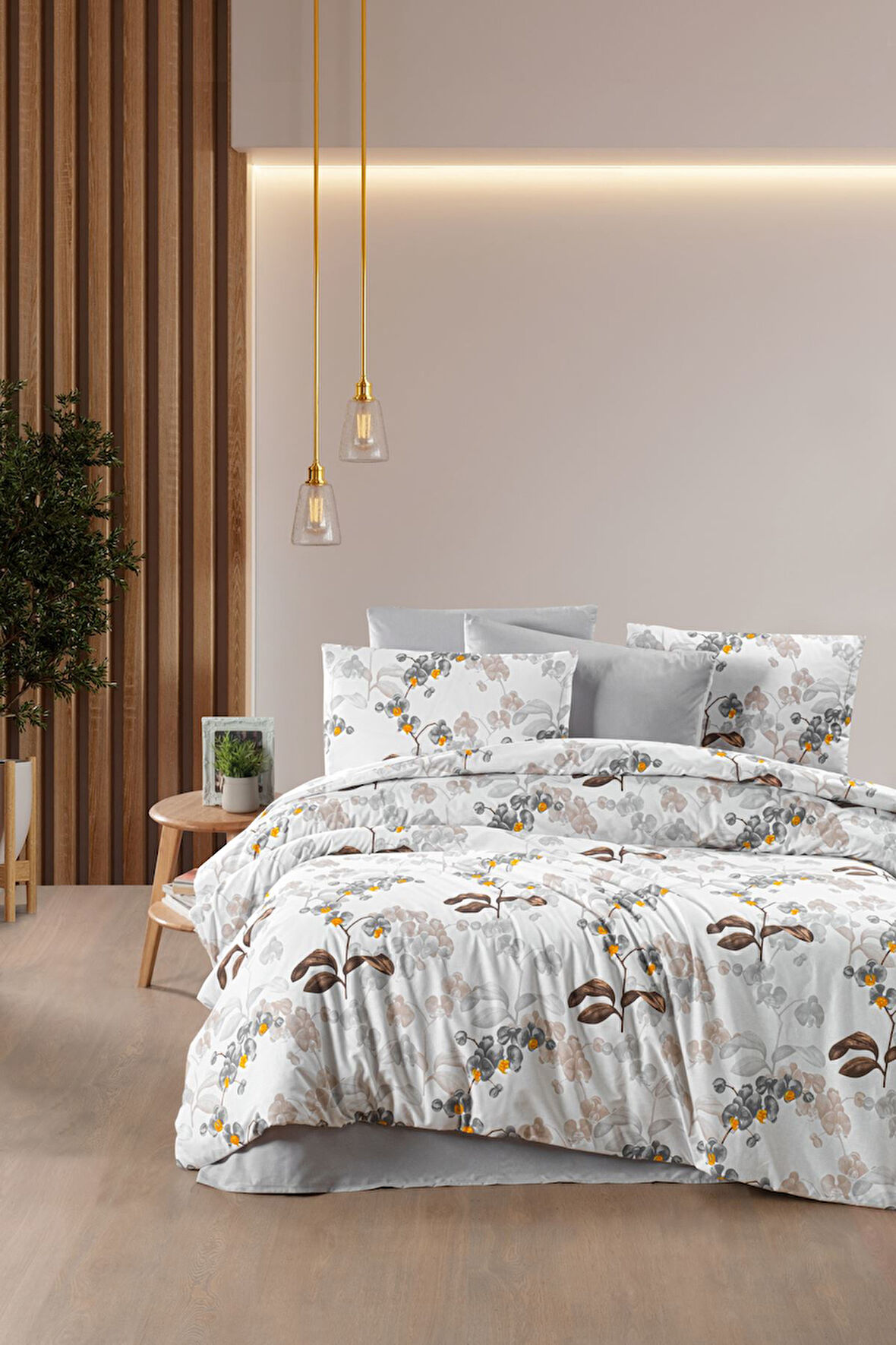 Aytunç Süreyya %100 Pamuklu Çift Kişilik Nevresim Takımı 200x220 cm