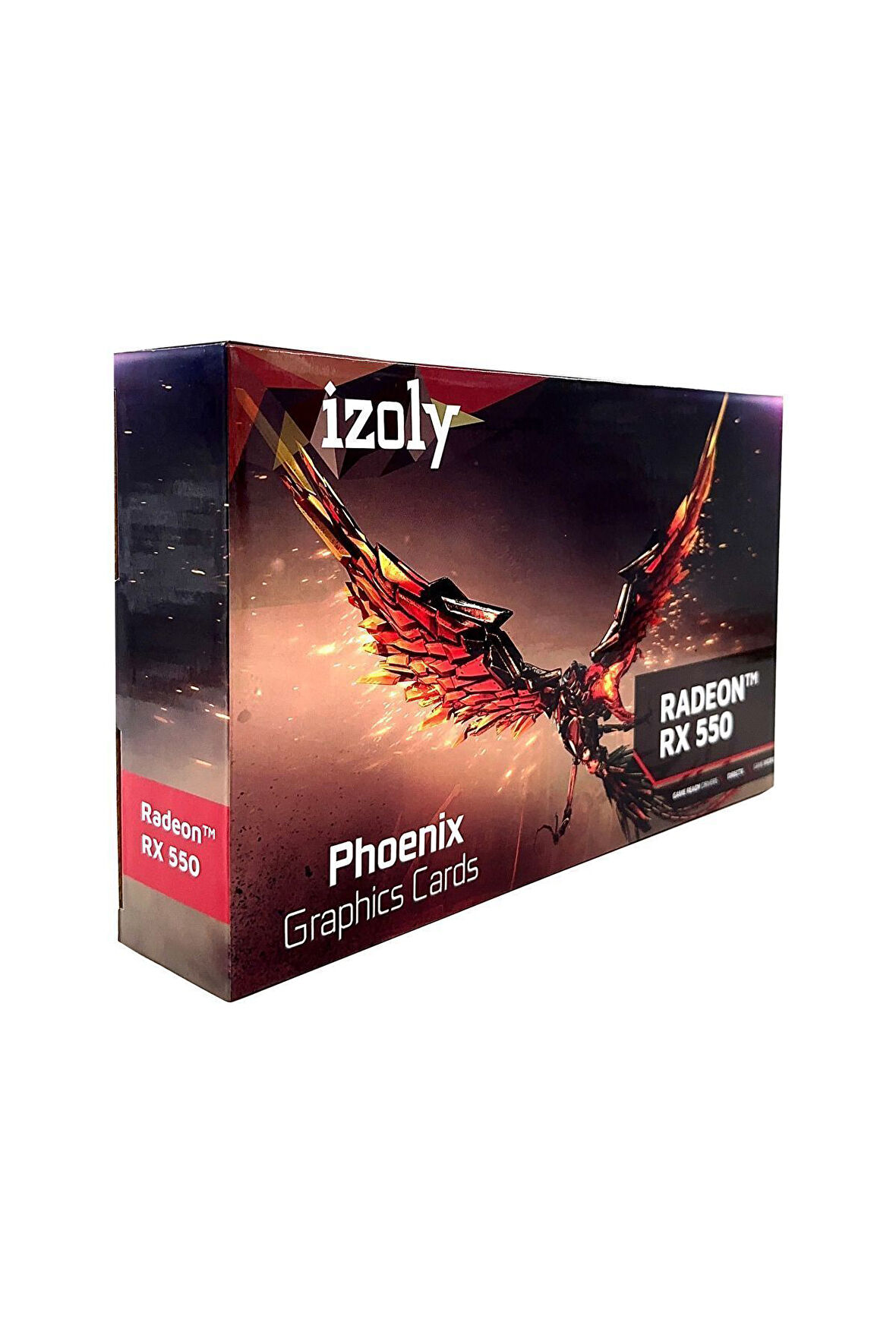 İzoly Amd Radeon Rx550 4gb Gddr5 128 Bit Dvı/hdmı/dp Ekran Kartı
