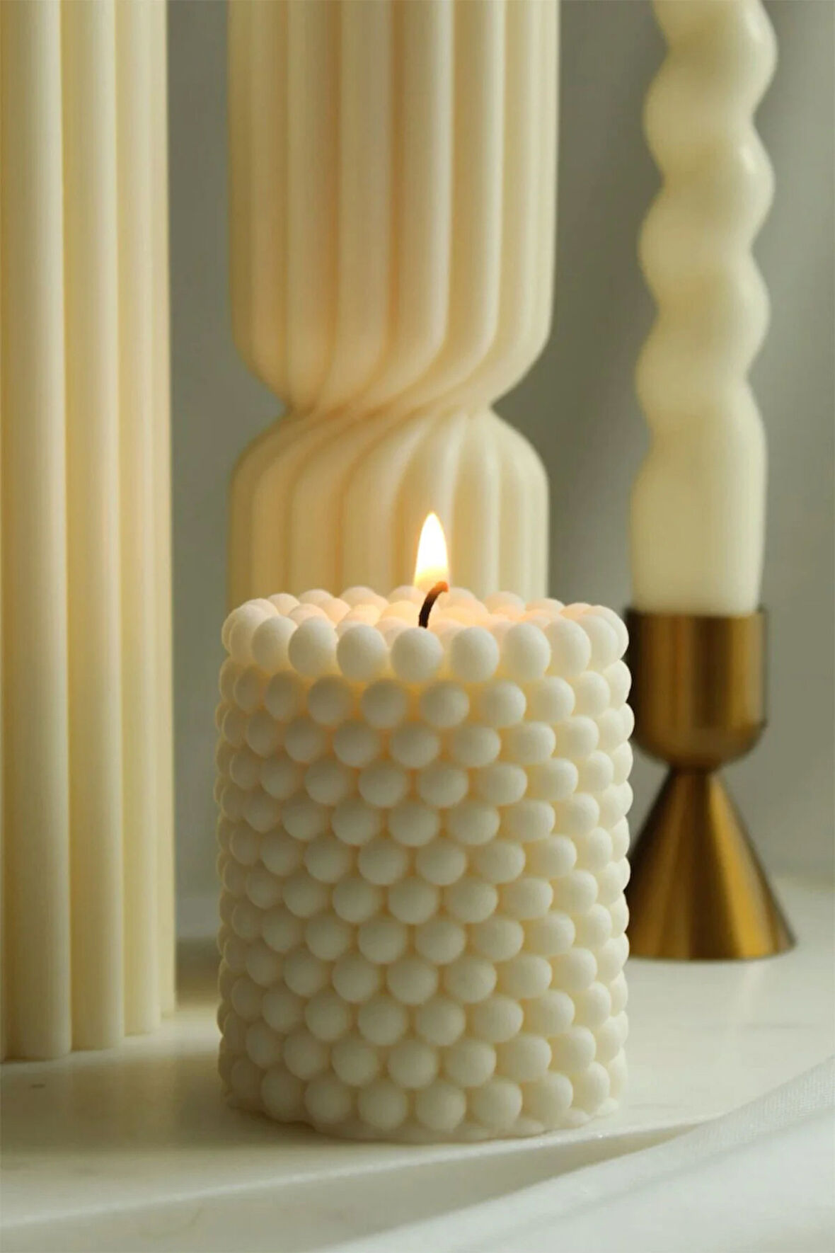 Bubble Silindir Soya Mum