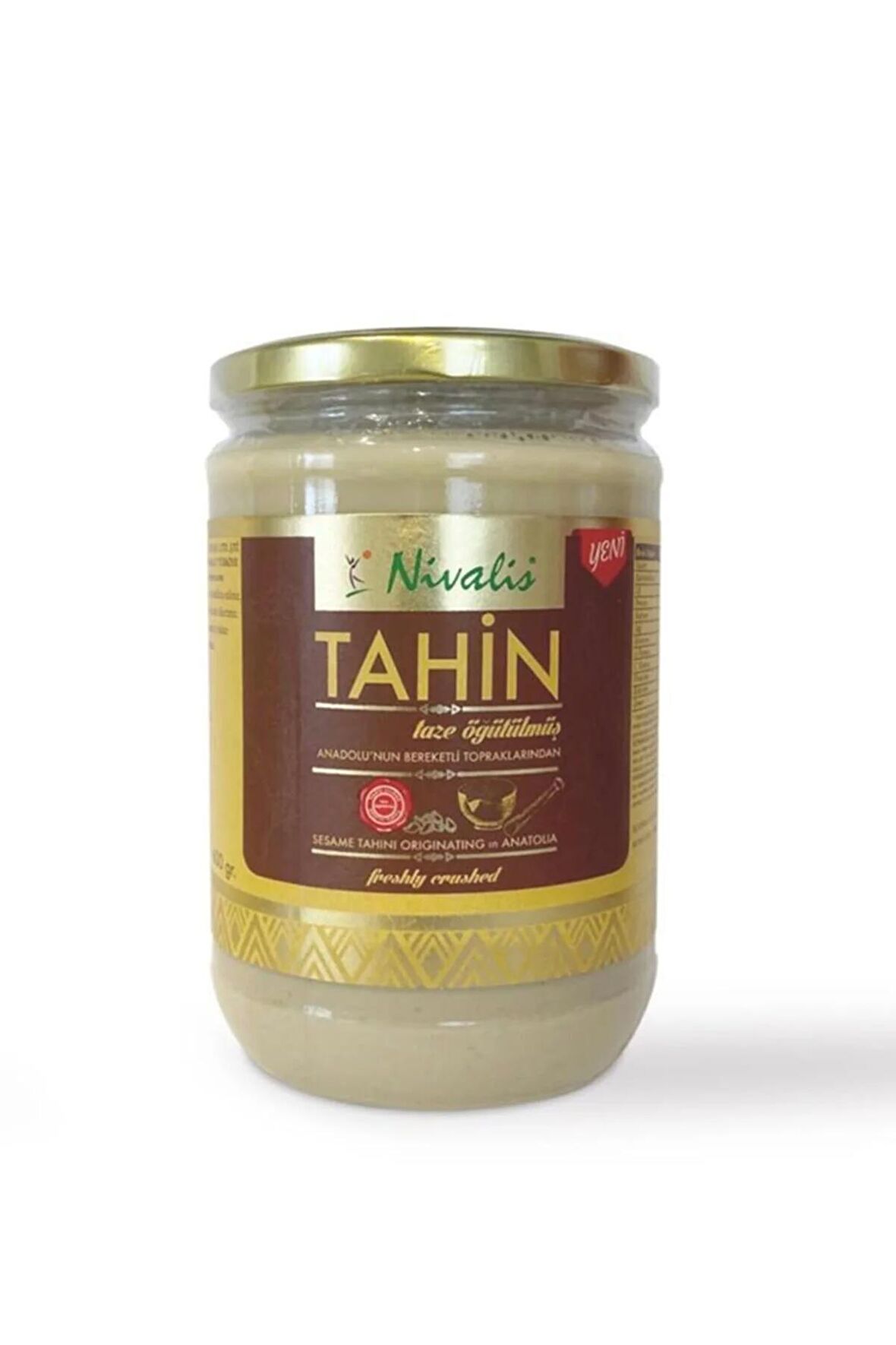 Taze Öğütülmüş Tahin/ 600 Gr/ Sek Tahin/ %100 Tahin