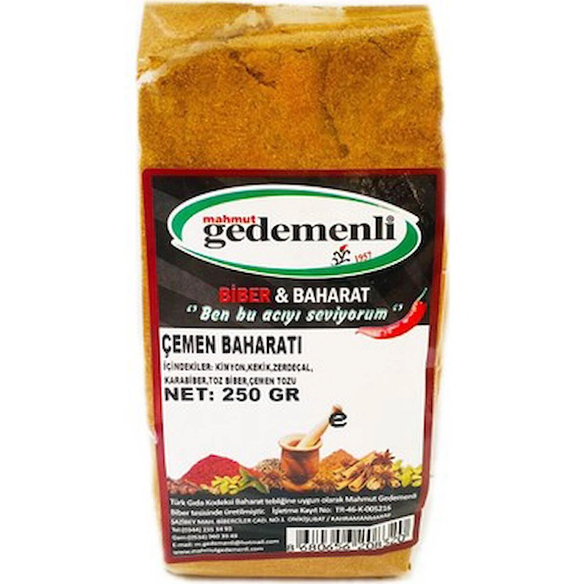 ÇEMEN BAHARATI 250 GR 