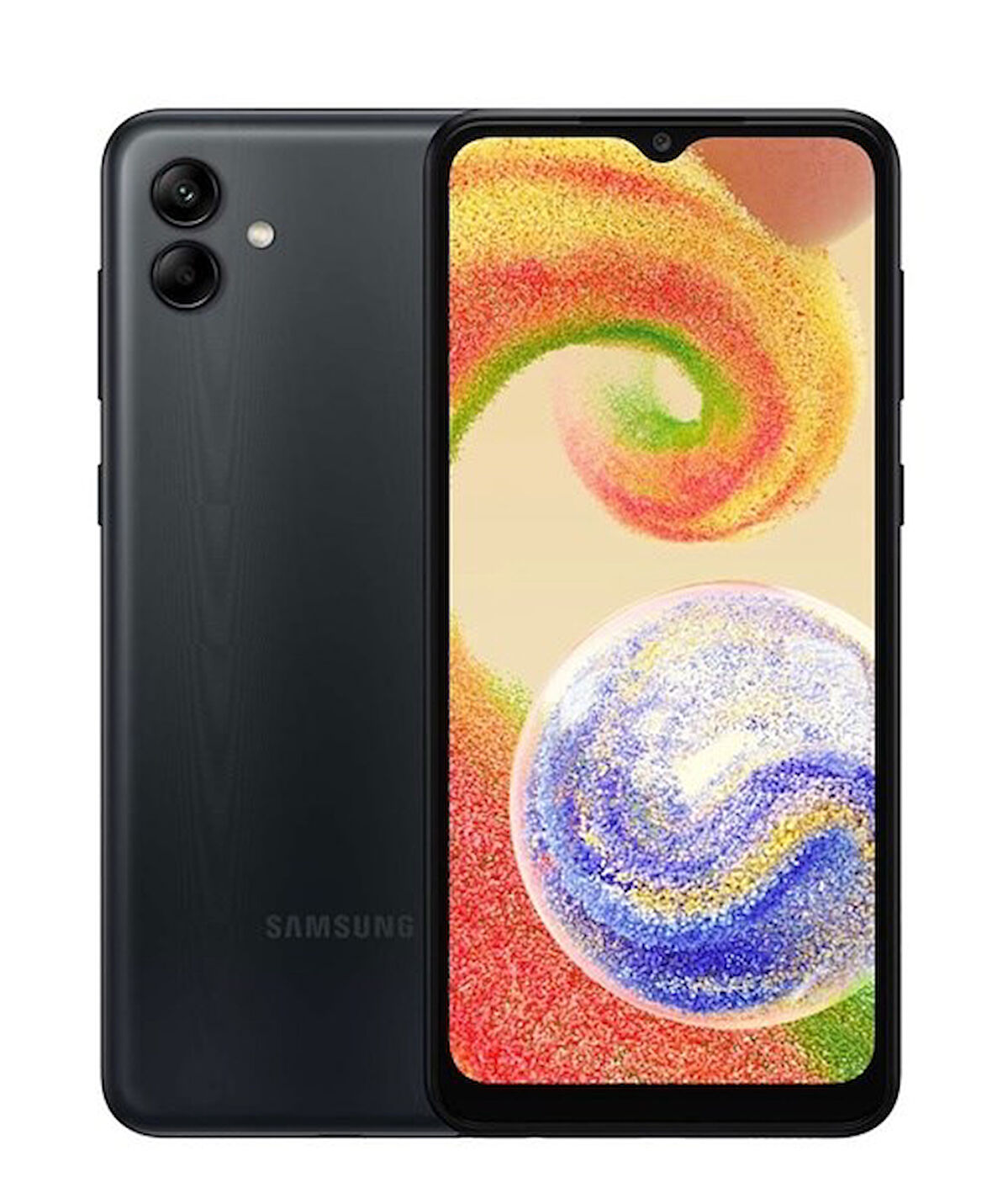  Samsung Galaxy A04  Siyah 128 GB  / 4 GB Ram Yenilenmiş Ürün (Sıfır Gibi)