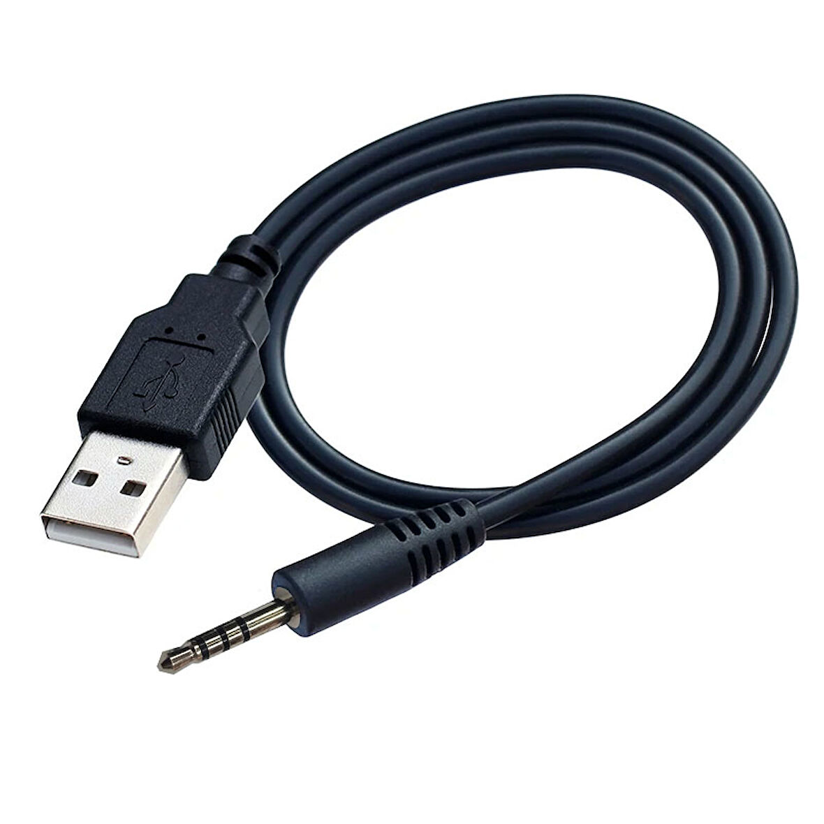 usb 2.0 to 2.5mm 4 boğum  Stereo 4 kutuplu şarj ve data kablosu 