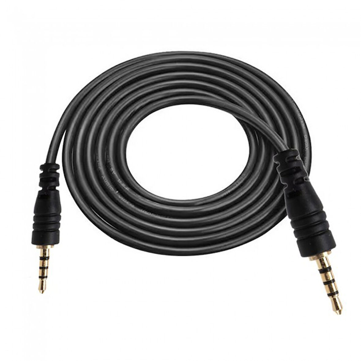 3,5 mm TRRS 4 Boğum stereo to 2.5 mm TRRS 4 Boğum audio ses kablosu 1.8m