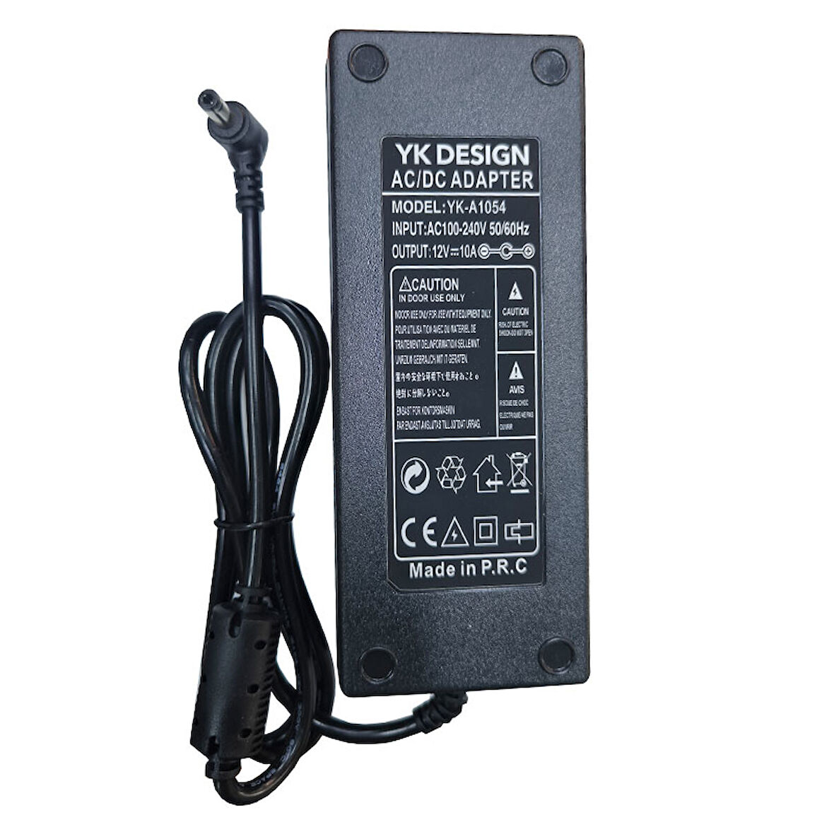 12V 10A Standart uç adaptör 5.5*2.5mm 12 volt 10 amper AC-DC Adaptör