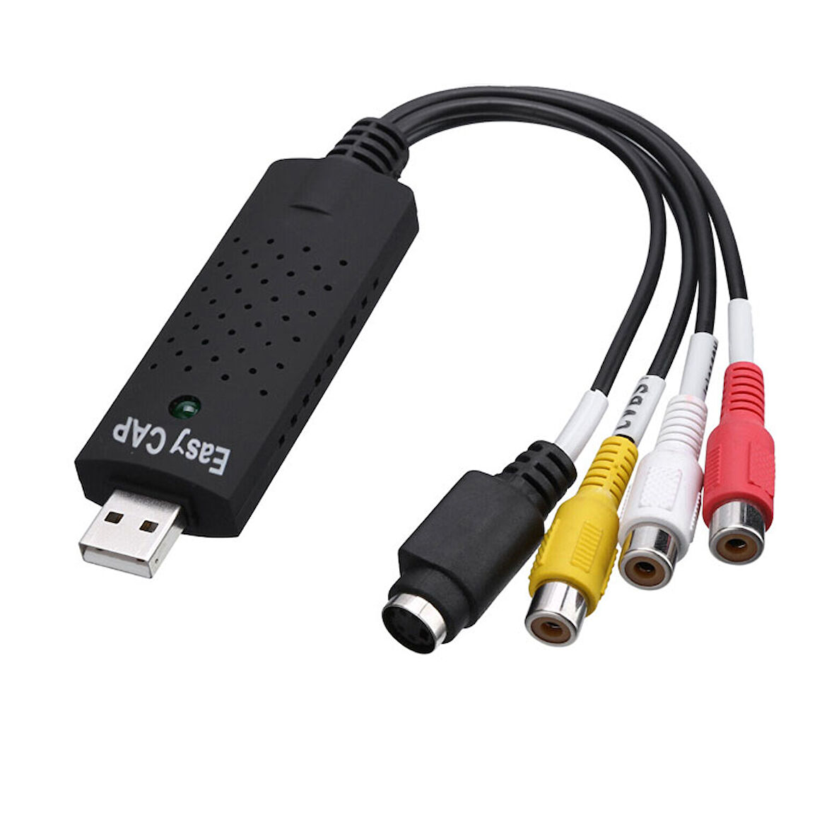 Usb 2.0 capture kart  audio video dönüştürücü eski video kasetlerini pc ye aktarma