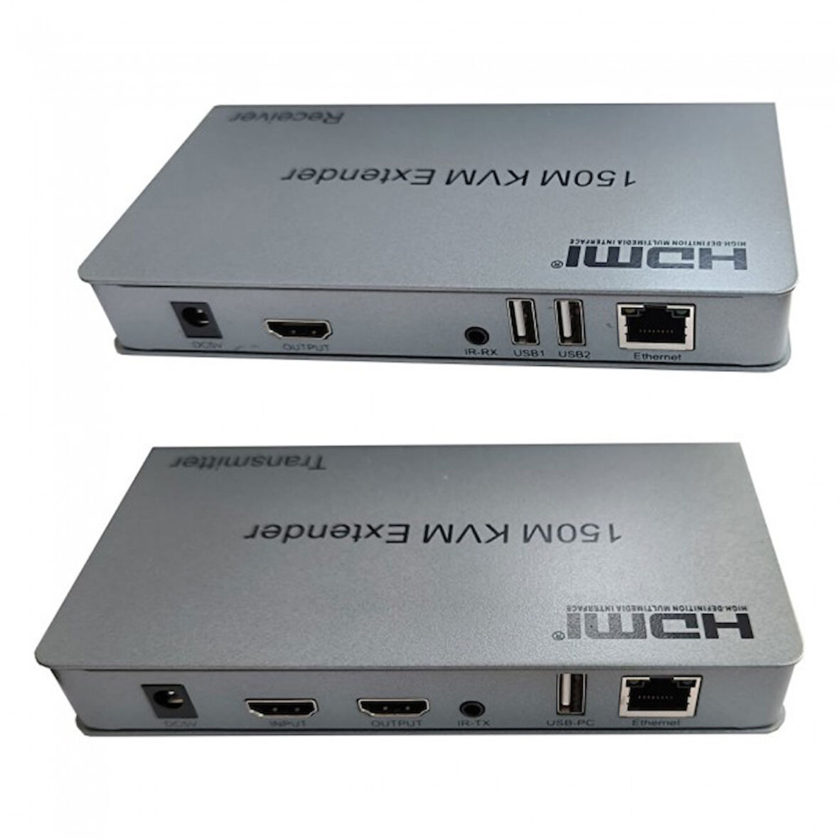HDMI 150m KVM Extender  alıcı verici Receiver Transmitter kvm extender