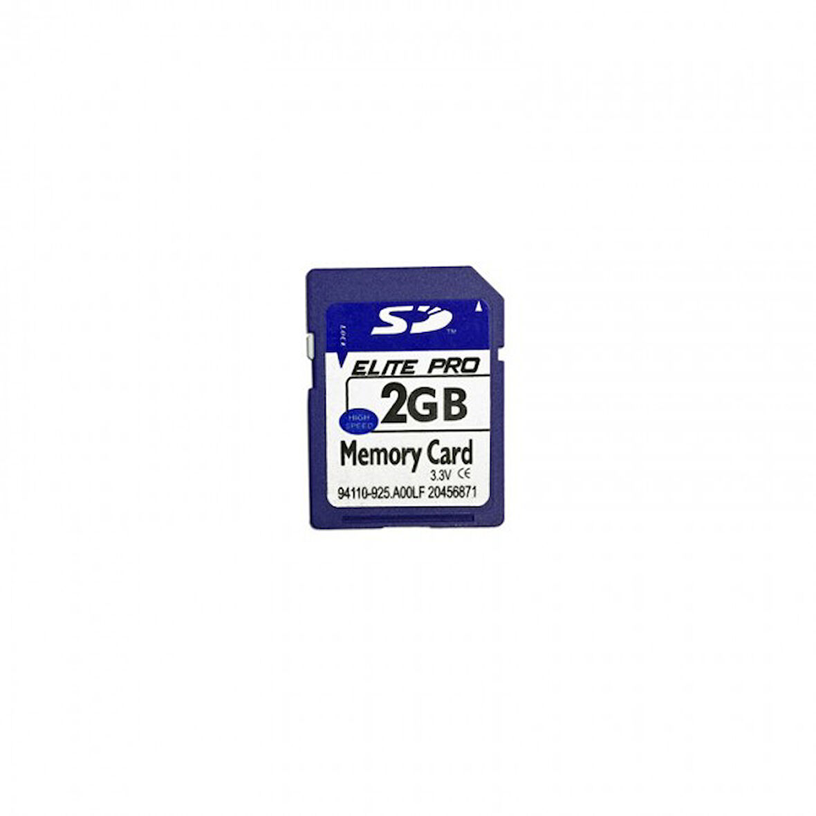 2 gb SD hafıza kartı  fotograf makinaları için 2 gb elite pro sd hafıza kartı