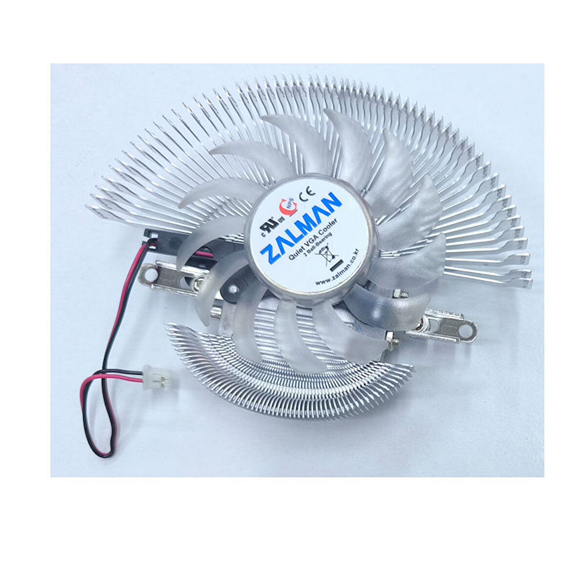 Ekran kartı fanı üniversal 2 pin vga ekran kartı soğutucu fanı 