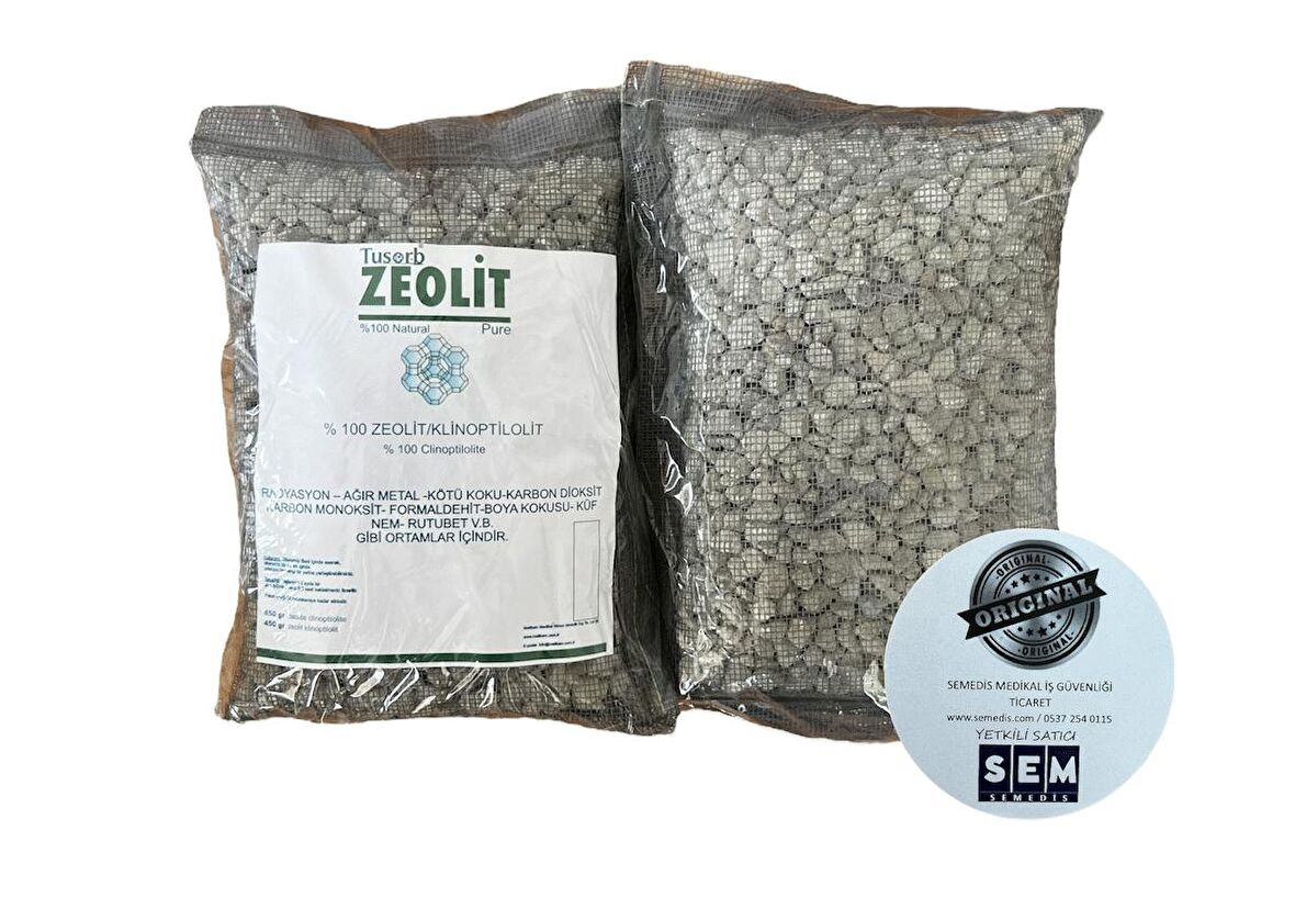 Semedis - Tusorb Zeolit Rasyosyon , Koku ve Nem Alıcı Taşlar 450 gr