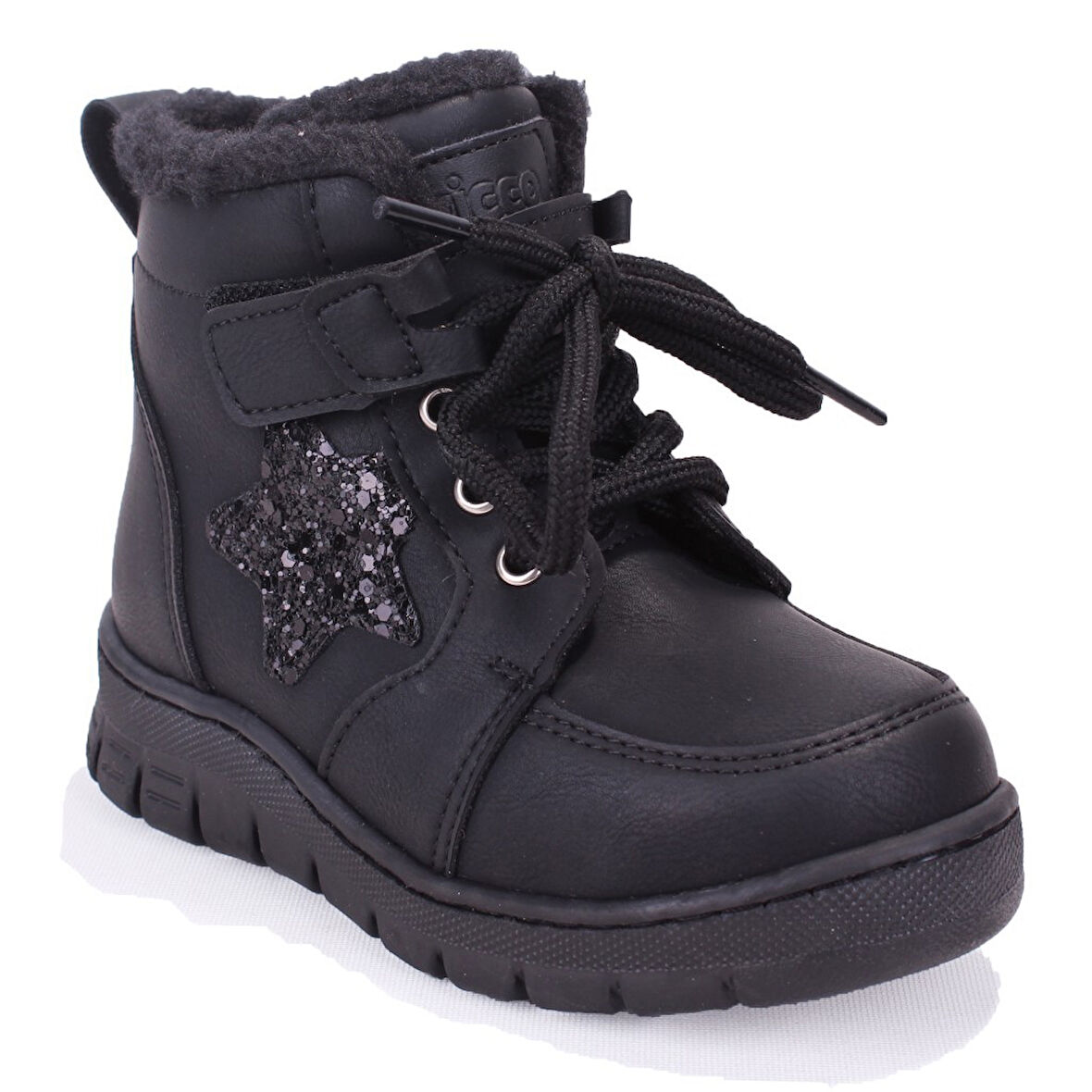 Vicco Punto 946F25K433 Siyah Ortopedik Günlük Kız Çocuk Spor Bot