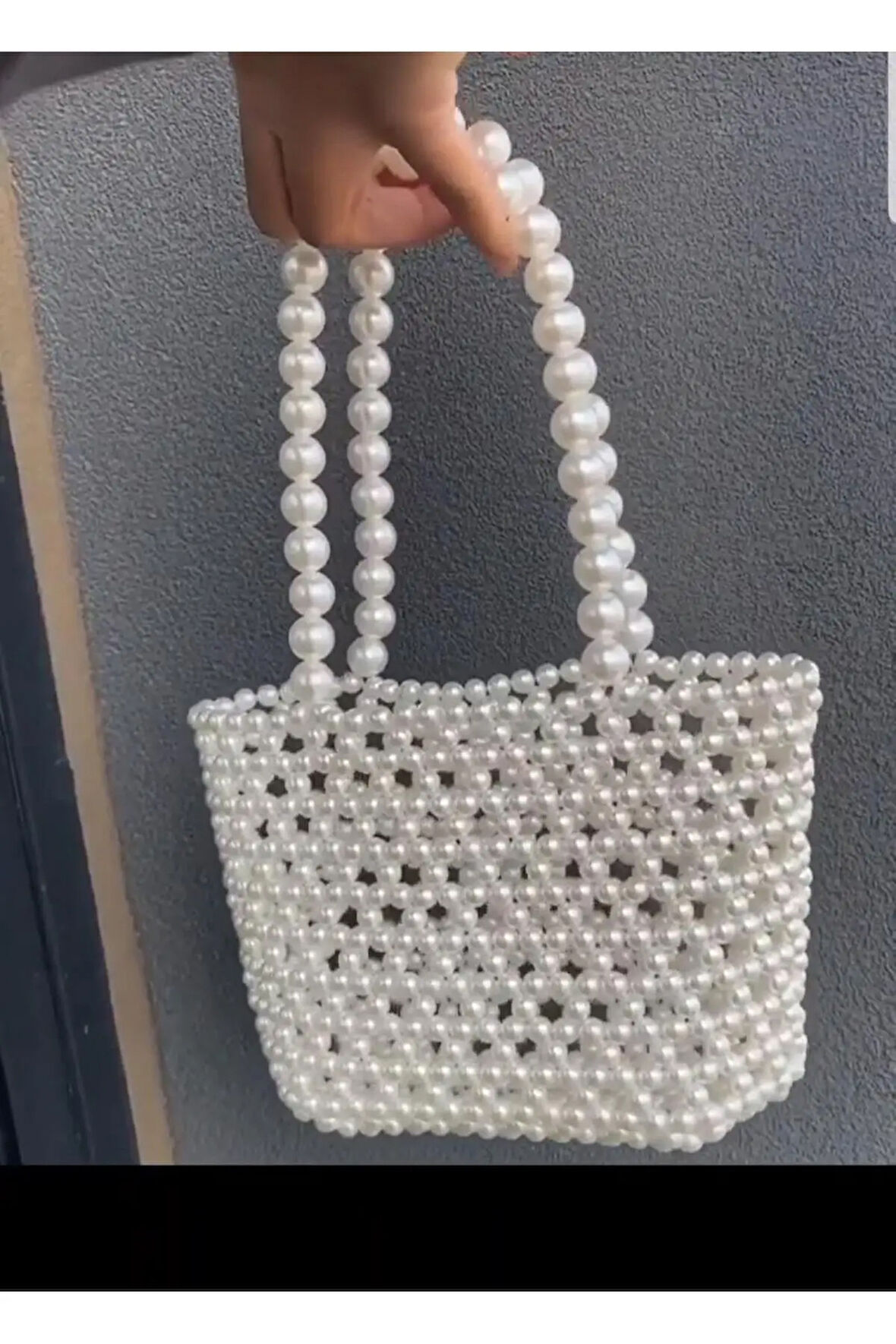 El Örmesi - İnci Omuz Çantası- Günlük ,Özel Gün (Nikah,Düğün)