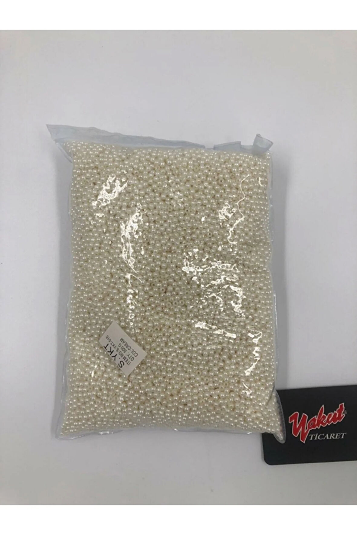 İnci Kaliteli Plastik Boncuk 500 gr