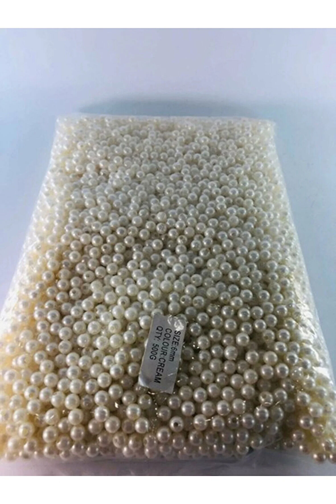 İnci Kaliteli Plastik Boncuk 500 gr