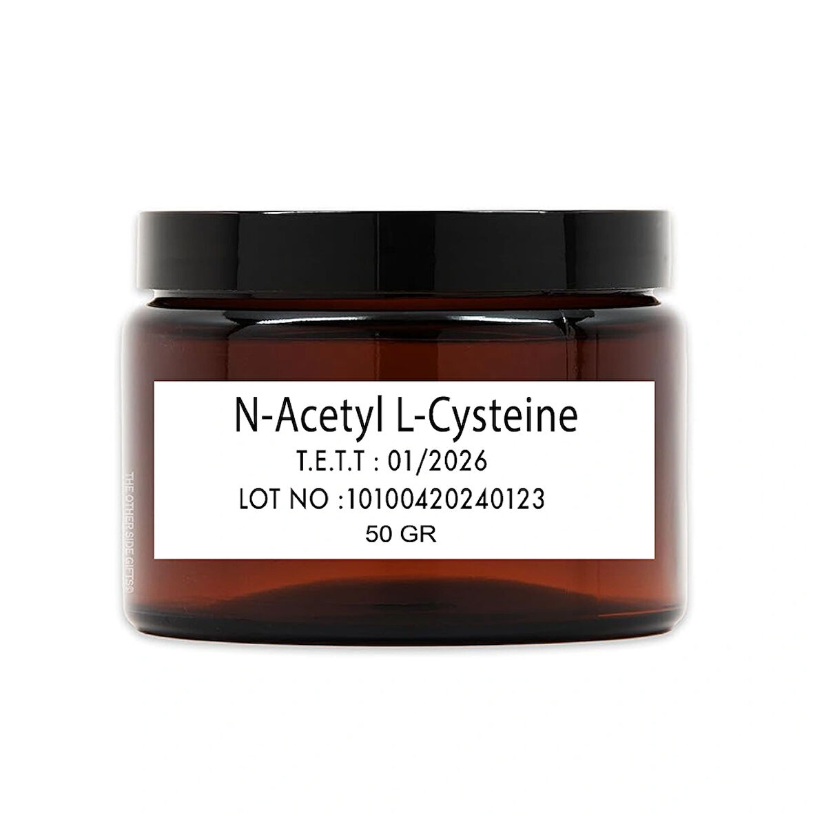 N-Acetyl L-Cysteine (NAC) – Saf Hammadde 50 gr