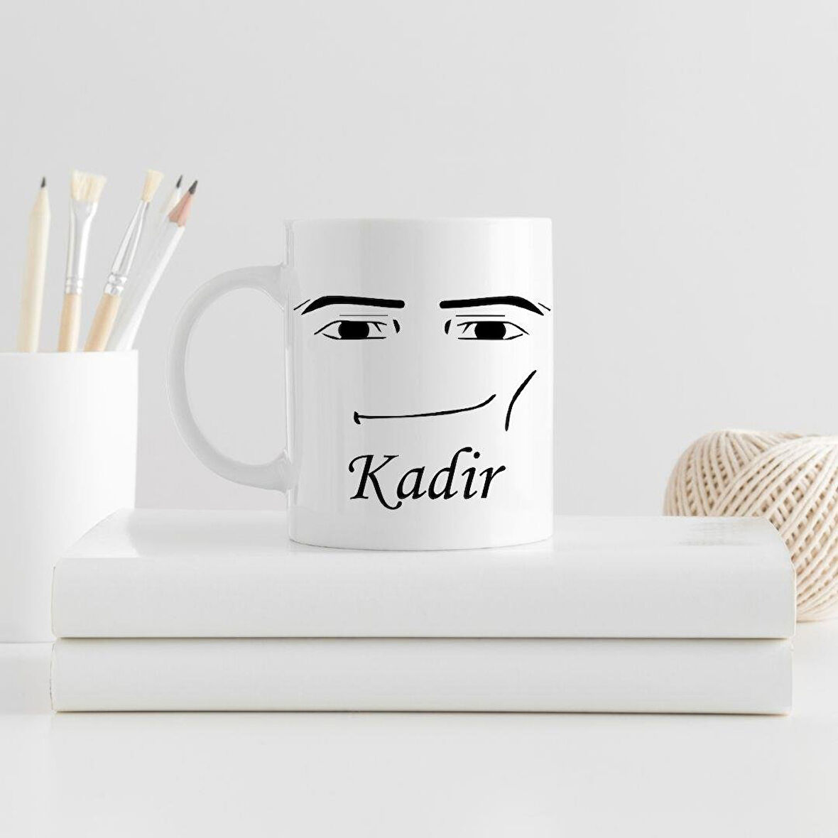 Kişiye Özel Roblox Yüz Temalı Bardak Kupa Cup Mug