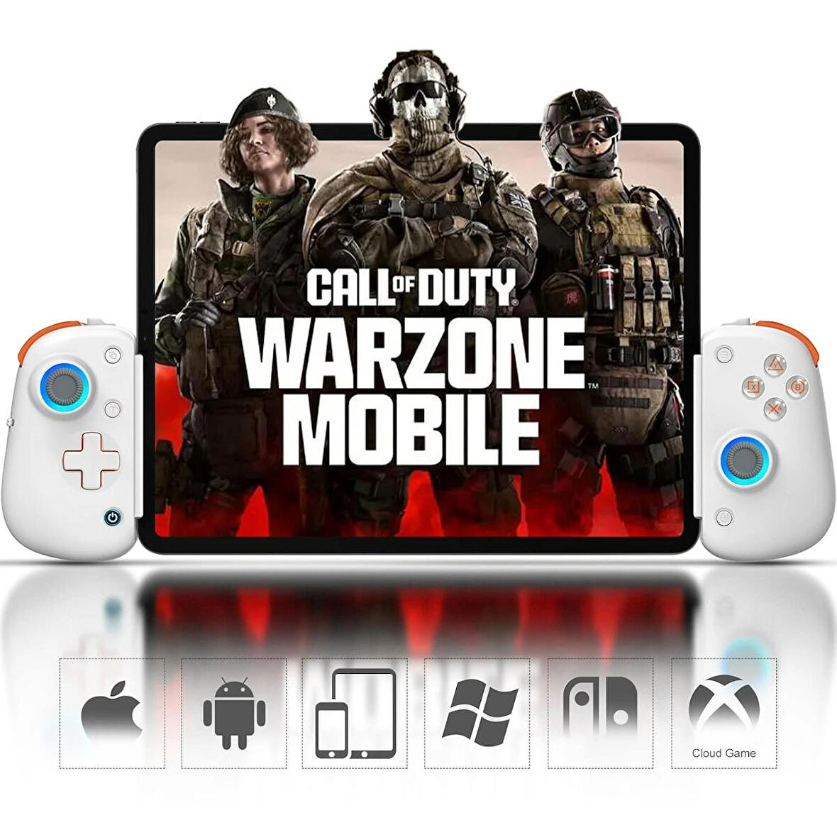 Ozmik BSP D8PRO Oyun Gamepad için kablosuz Bluetooth PS3/PS4/PS5/Tablet/Telefon 13,9 inç'e destekler