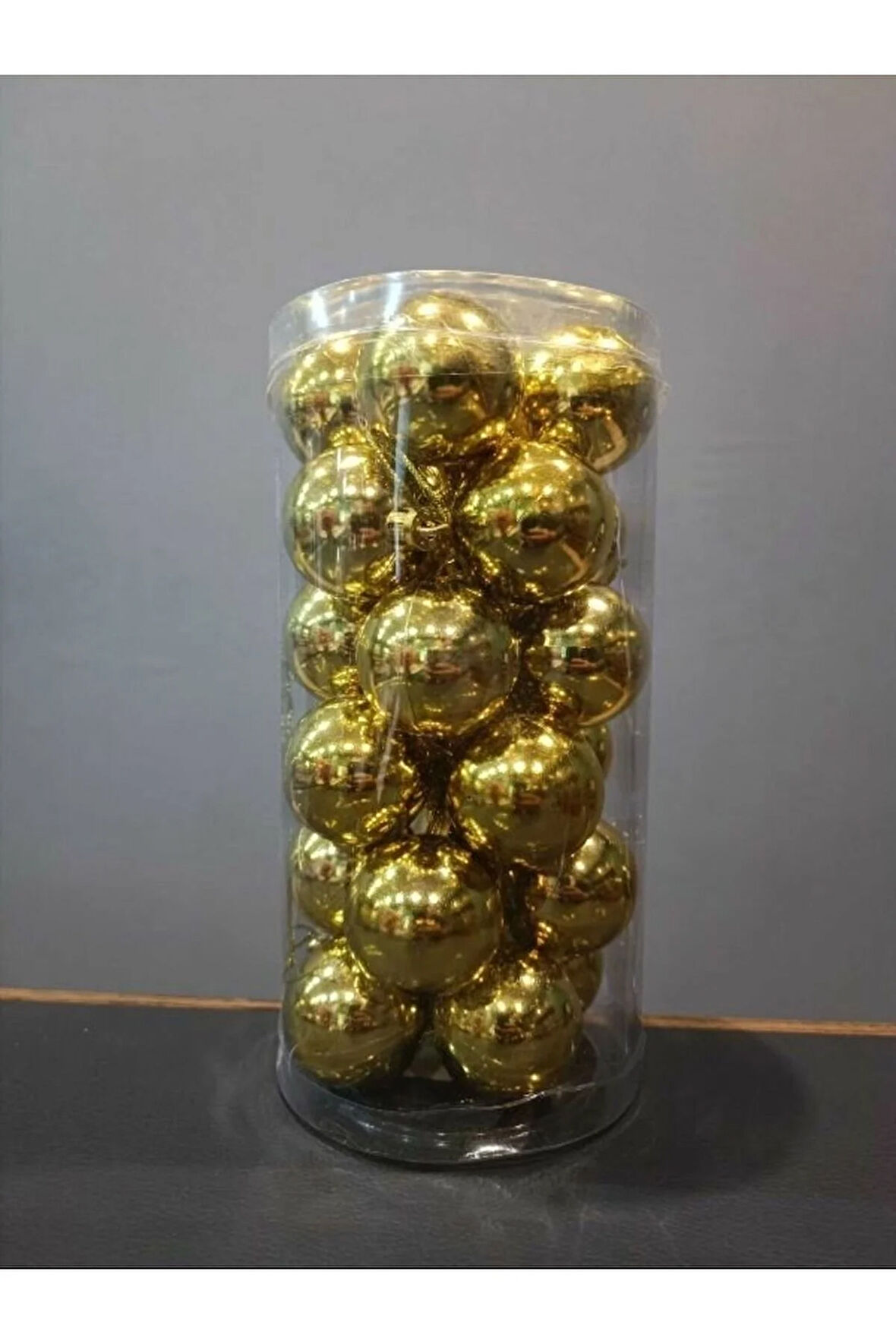 YILBAŞI SÜSÜ LÜX 5 CM TOP 24'LÜ