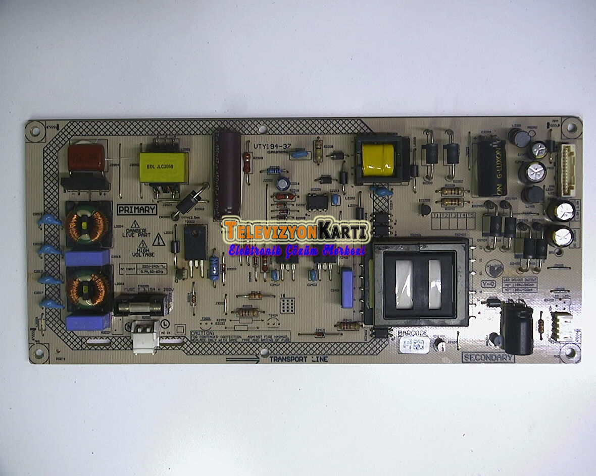 VTY194-37, ZKE140, ALTUS AL40L5531 4B, BEKO B40-LB-5533, Power Board, 057D40-A89, 057D40A90V