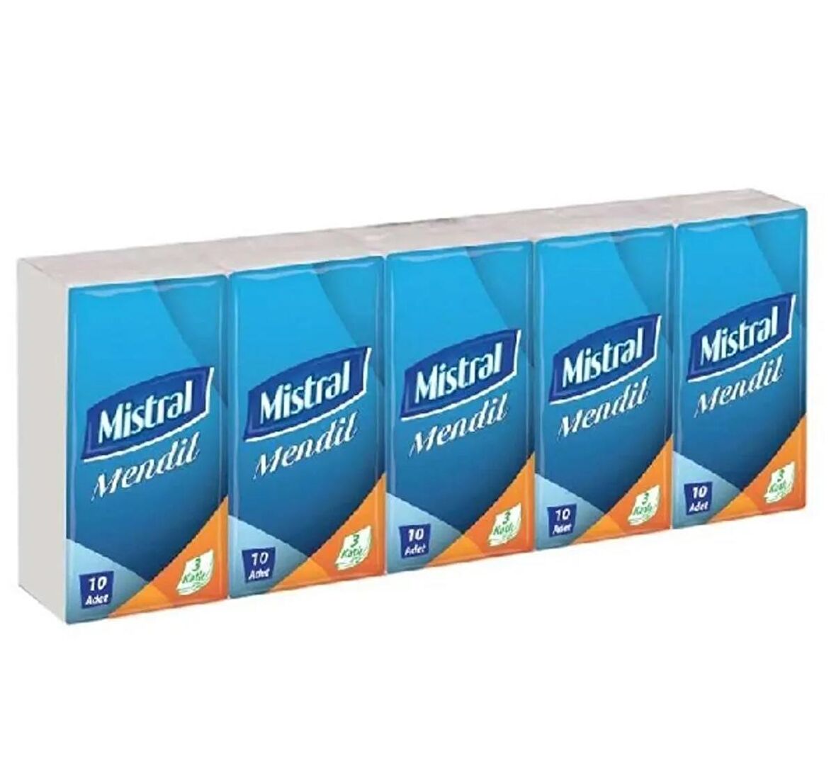 Mistral Kağıt Mendil Üç Katlı 10'lu 3 Paket