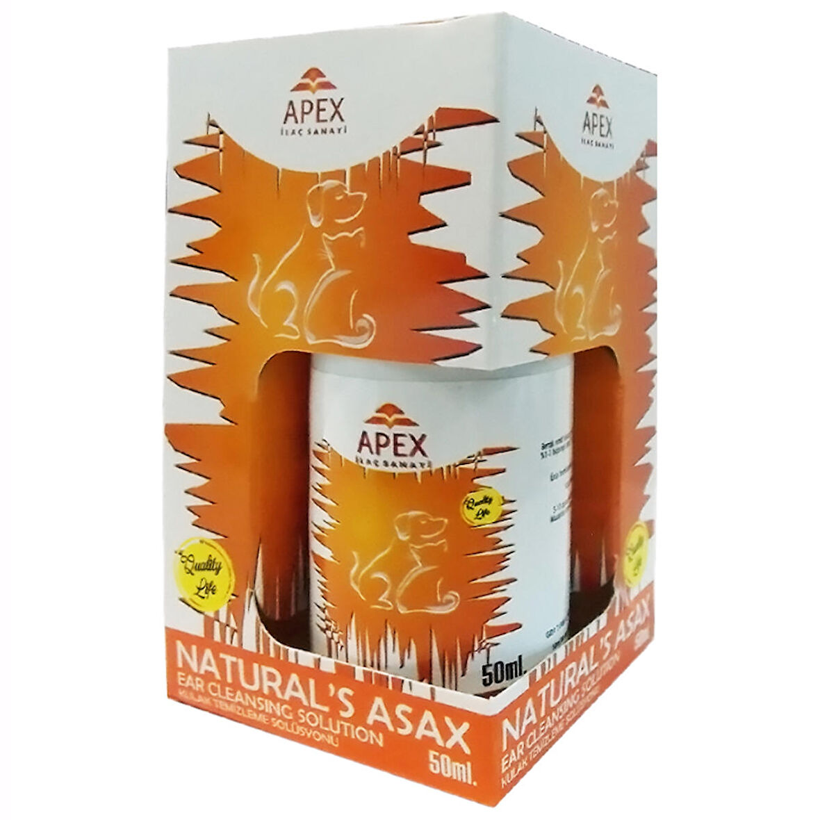 Köpek Kulak Temizleyici - Apex NATURALS ASAX