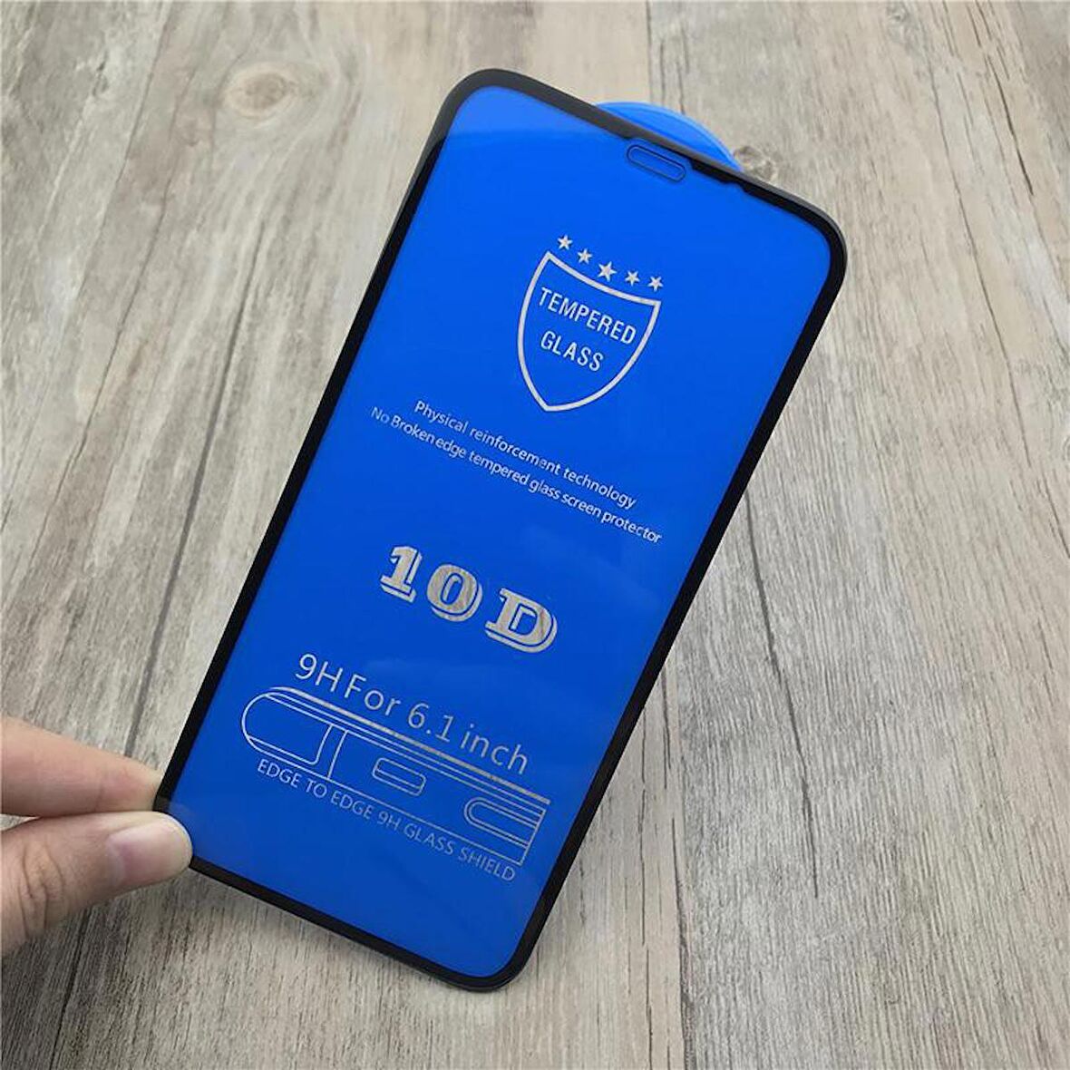 Tempered Glass Ekran Koruyucu Cam 9h 10d Samsung A70 Black