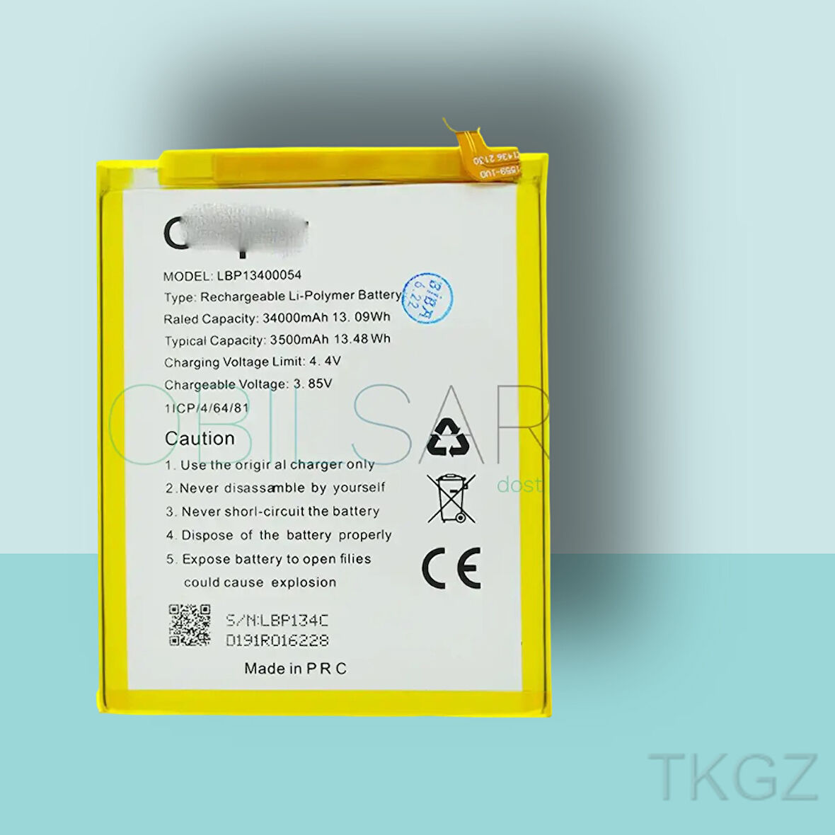 Tkgz - Casper G4 Batarya Pil Orijinal Sıfır