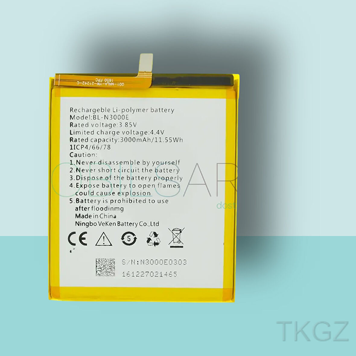 Tkgz - Casper F1 Batarya Pil Orijinal Sıfır