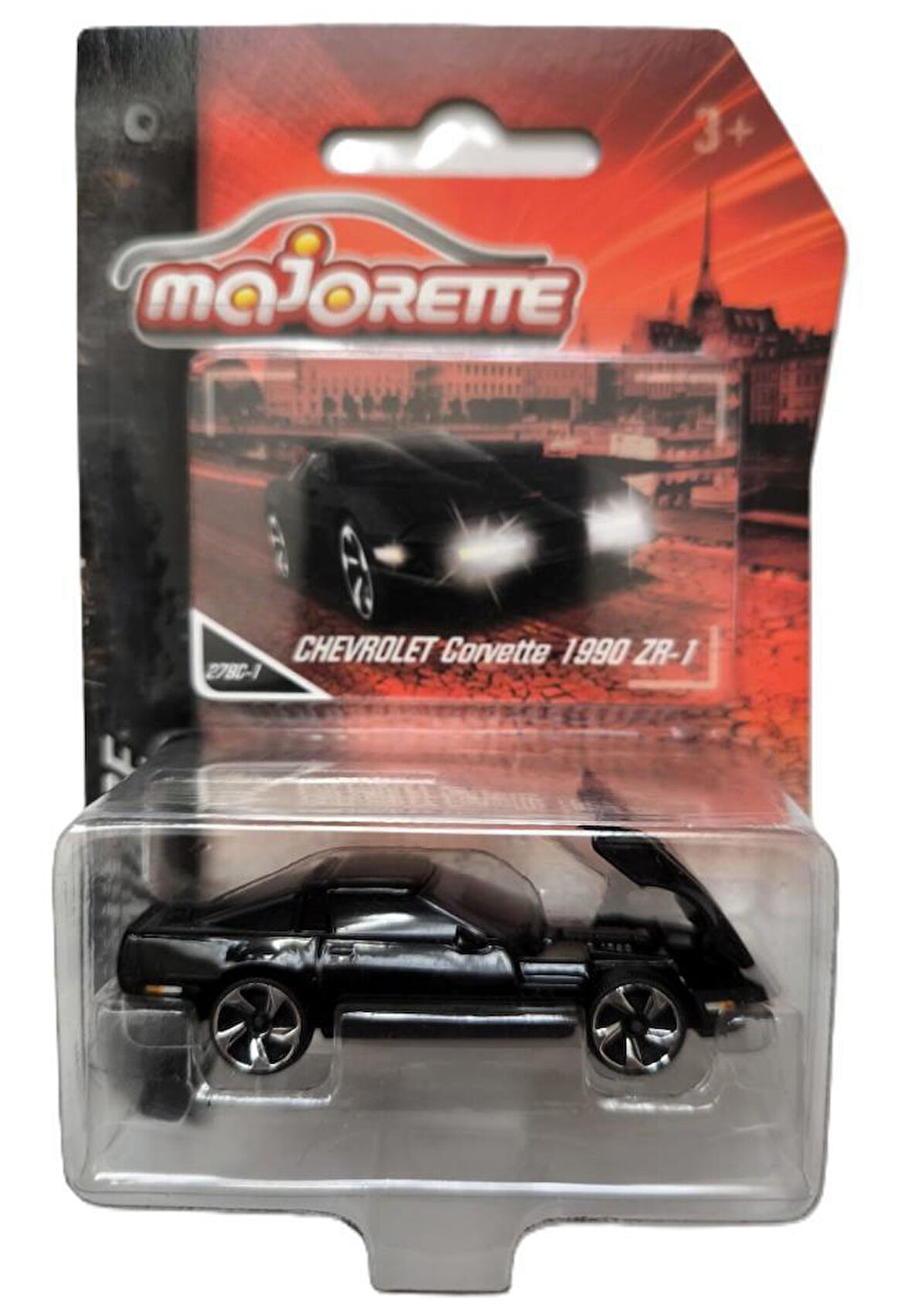 Majorette Vintage Metal Diecast Chevrolet Corvette 1990 ZR-1