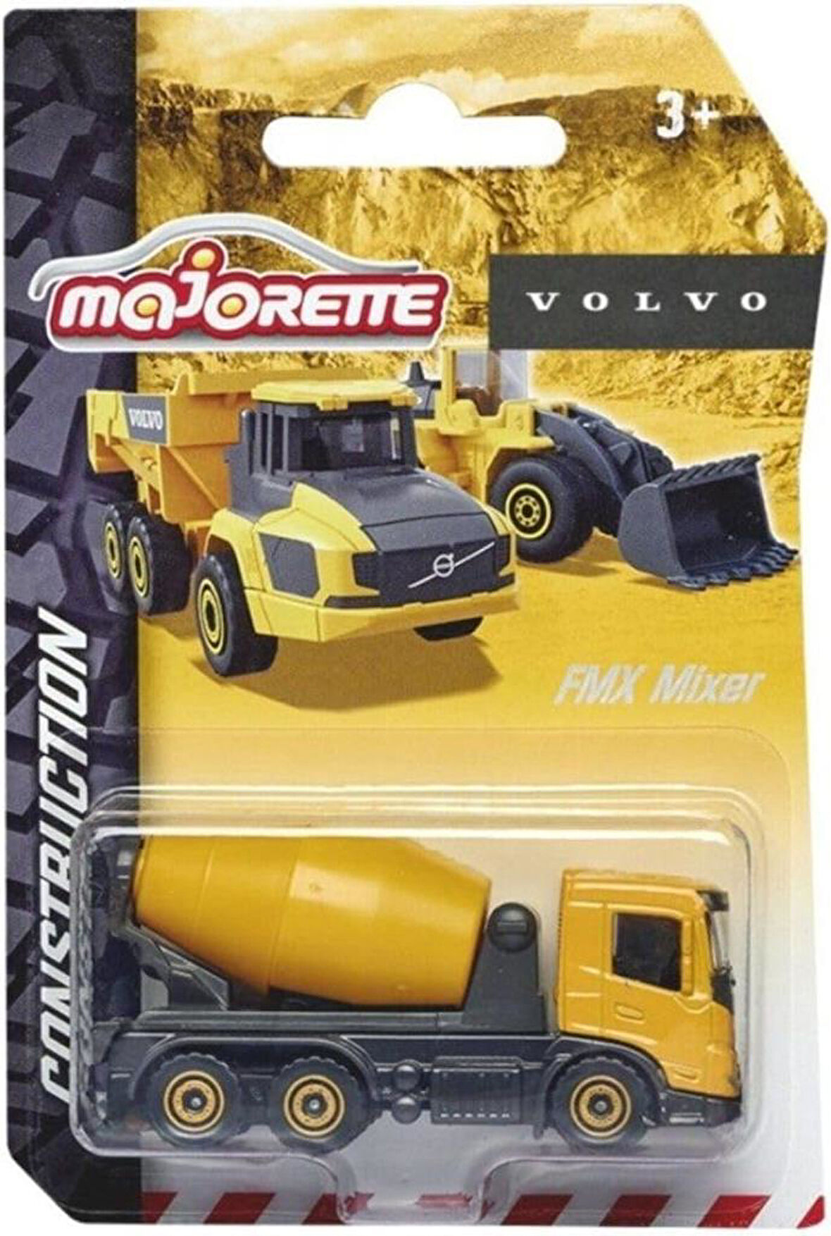 Majorette Volvo Metal Diecast Araçlar -FMX MIXER