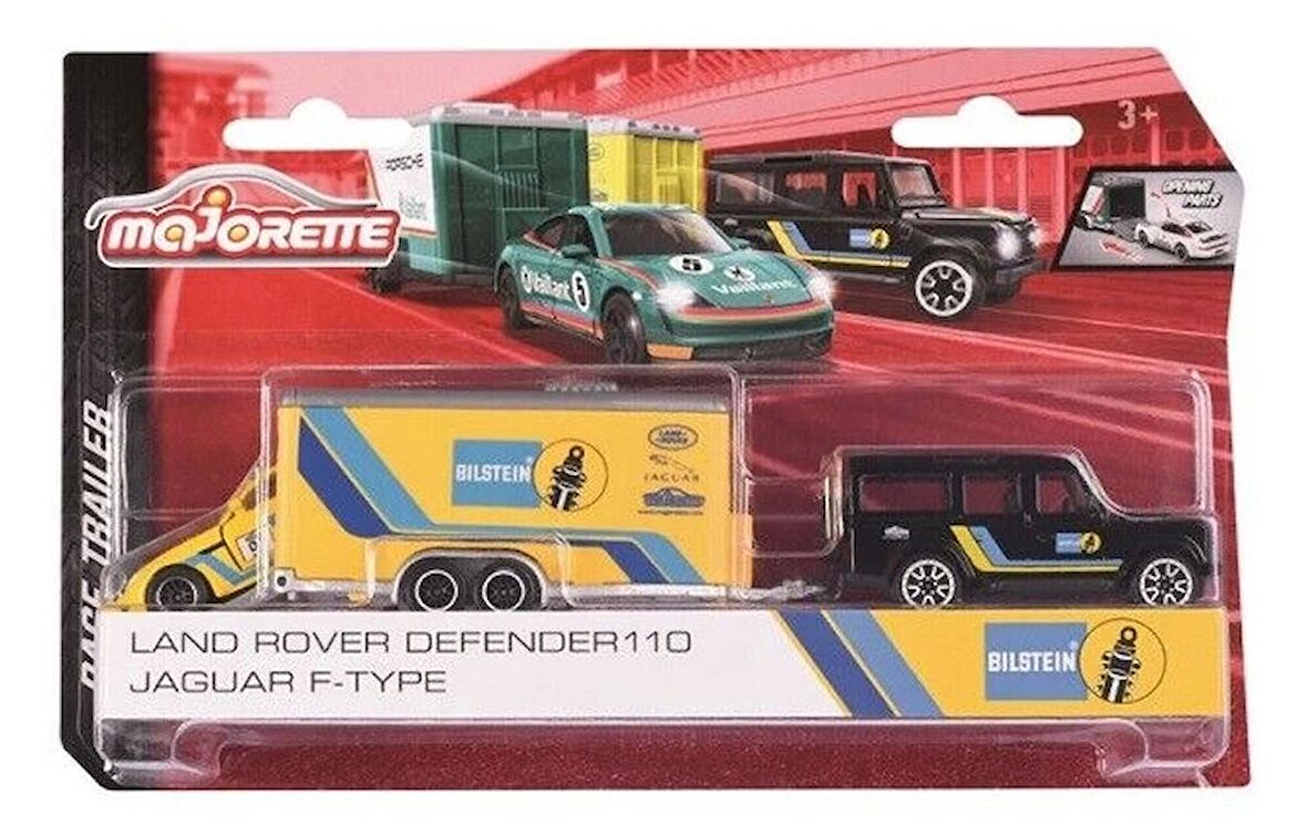 Majorette Car Trailer Land Rover SMB-212053111