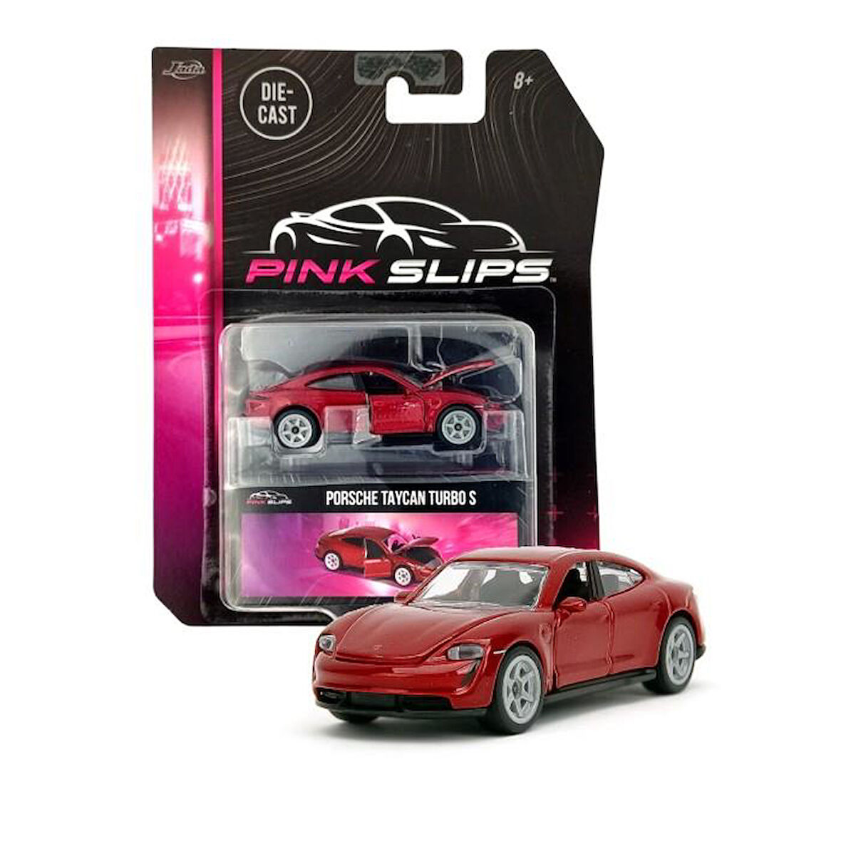 Jada 1:64 Pink Slips Arabalar Porsche Taycan Turbo S
