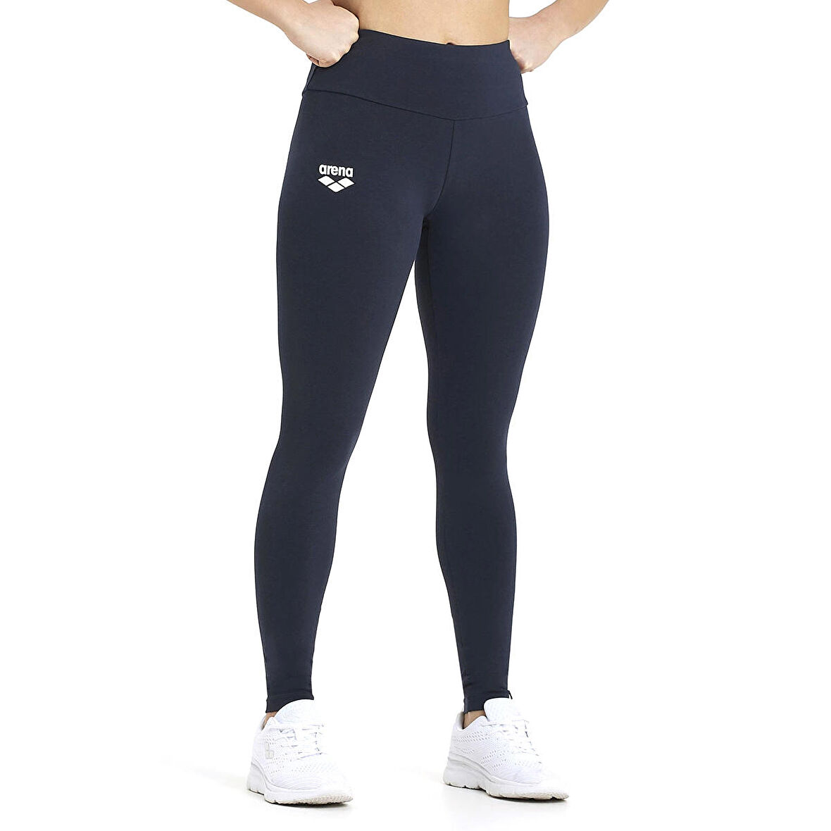 W Te Kadın Mavi Günlük Stil Tayt 003777700